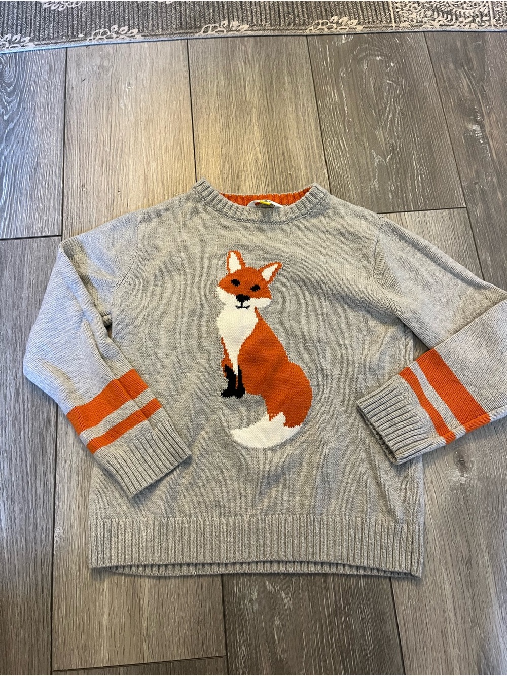 Rumi + Ryder Fox Graphic Crewneck Sweater Size 6-7